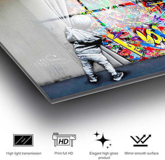 Wallity Πίνακας Γυάλινος 100x70cm