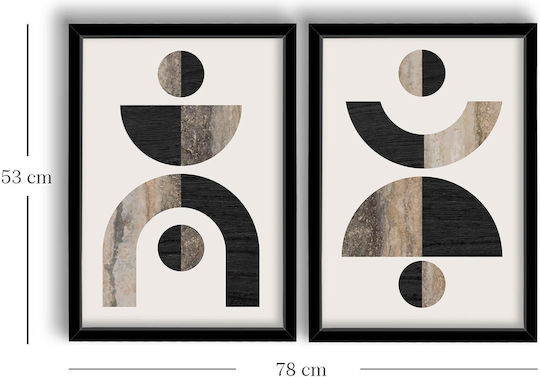 Wallity Frame Wooden 38x53cm
