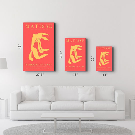 Πίνακας Γυάλινος 672brs5206 46x72cm Multi Wallity Κάθετοι Γυαλί