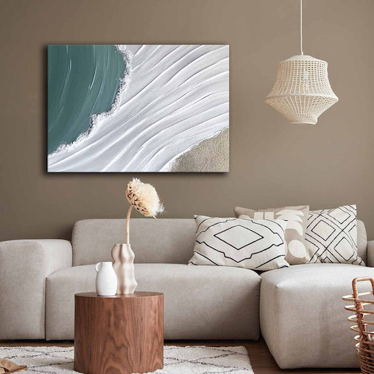 Πίνακας Καμβάς 895fna1184 100x70cm Multi Wallity Οριζόντιοι Ξύλο Καμβάς