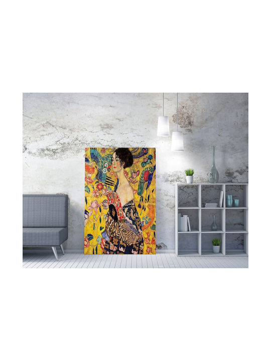 Painting 50x70 A-g Lady with Fan Gustav Klimt 265vga1512 50x70