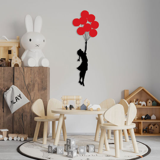 Wallity Σιλουέτα Banksy 100x34cm