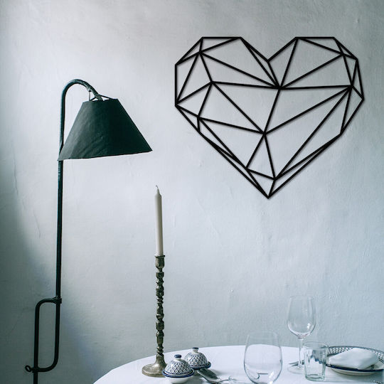 Wall Decor 47x40 A-g Heart 279enz1124 47x40 Metallic