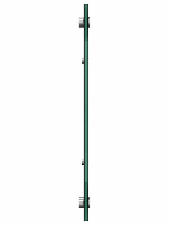 Vidaxl Kitchen Back Panel Black 90 x 40 x 0.8 cm Tempered Glass