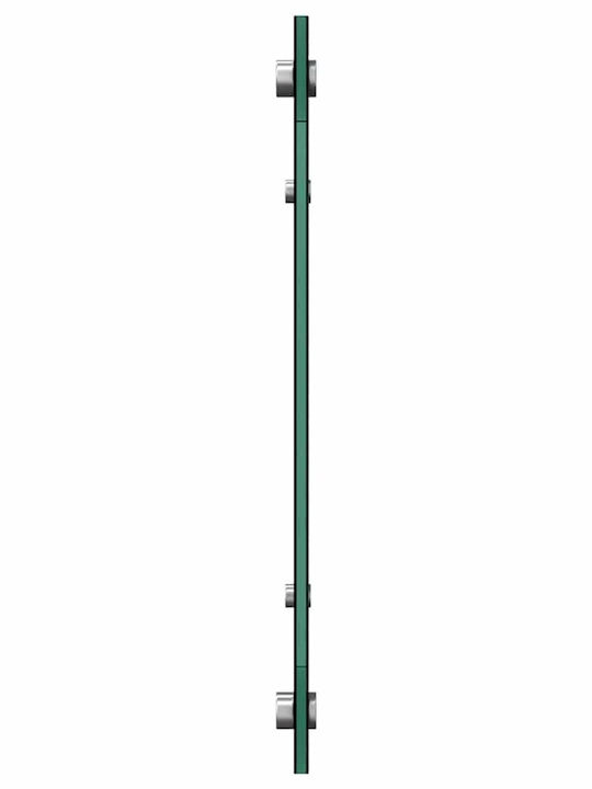 Vidaxl Rame de Pat Spate Negru 70 X 40 X 0.8 Cm Sticlă Temperată