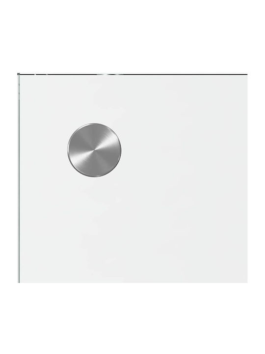 Vidaxl Transparent Kitchen Back Panel 70 x 50 x 0.8 cm Tempered Glass