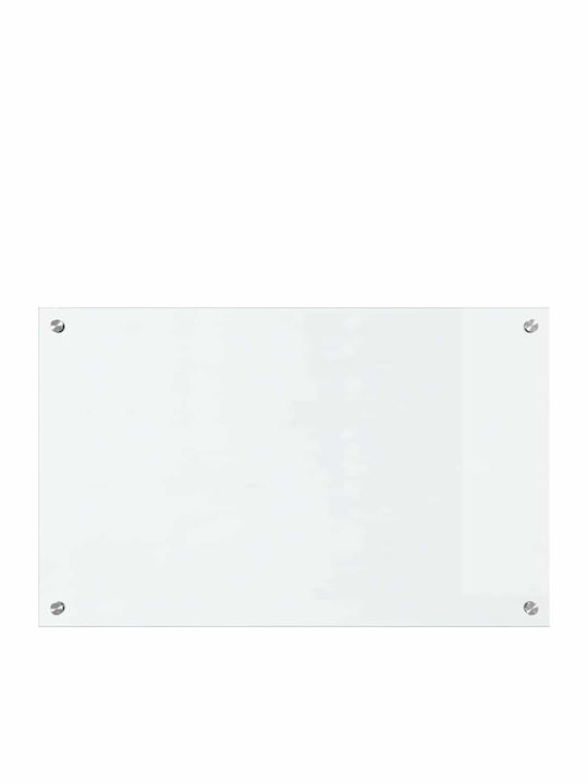 Vidaxl Kitchen Back Panel Transparent 80 x 50 x 0.8 cm Tempered Glass