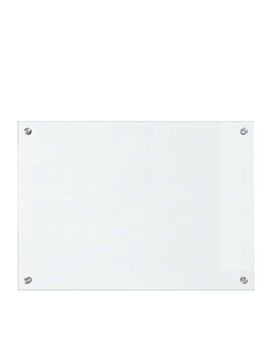 Vidaxl Transparent Kitchen Back Panel 70 x 50 x 0.8 cm Tempered Glass