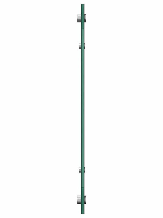 Vidaxl Kitchen Back Panel White 70 x 50 x 0.8 cm Tempered Glass
