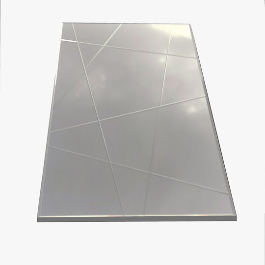 Aberto Design 552NOS2201 Огледало Цяло Тяло Правоъгълно Сиво 130x62см