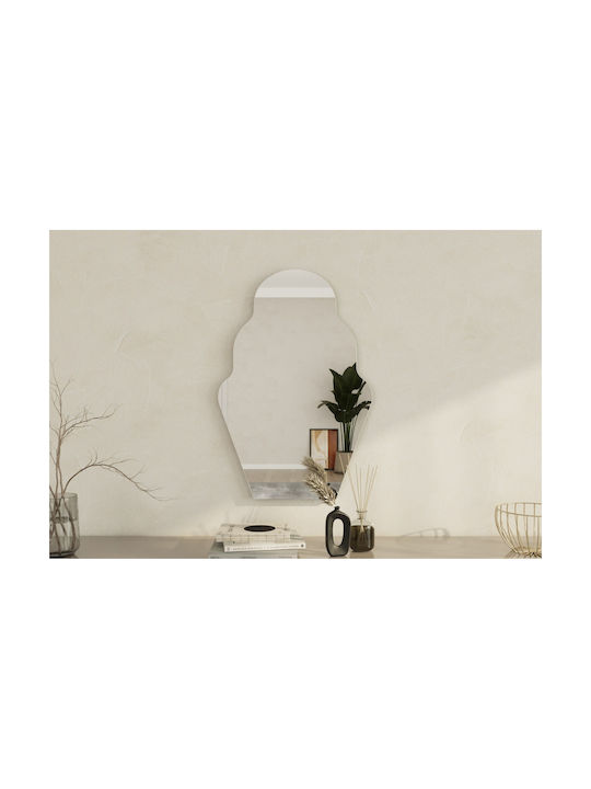 Perilla Wandspiegel 116sam1212 50x2,2x70cm Schwarz Hanah Home MDF