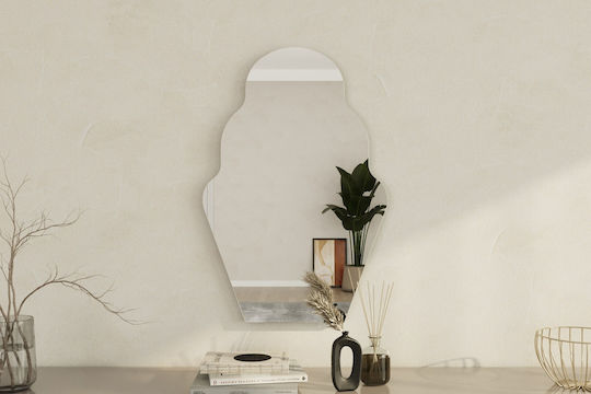 Perilla Wall Mirror 116sam1212 50x2.2x70cm Black Hanah Home MDF