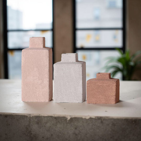 Espiel Vază Decorativă Ceramică Portocaliu 1buc