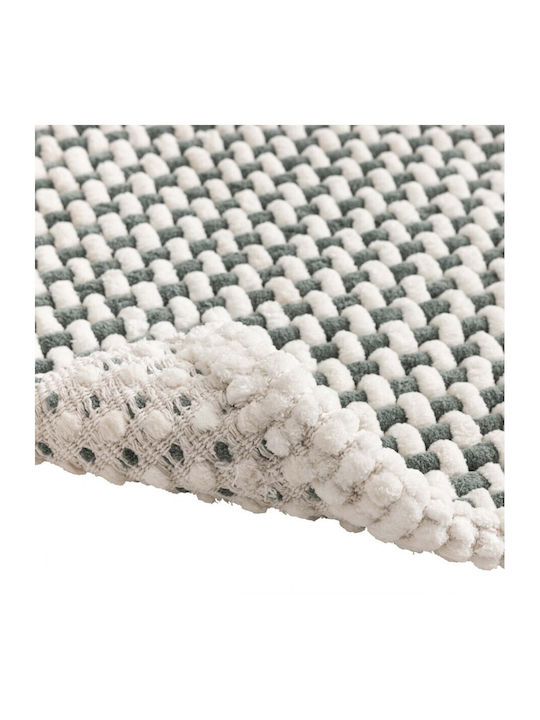 Atmosphera Bath Mat Rafael Cedre Green 50x80cm