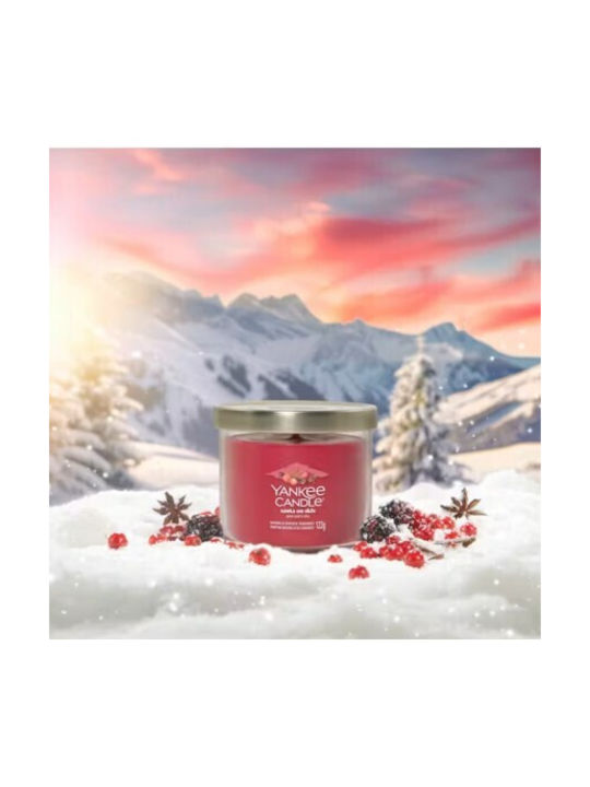 Santa On Skis Yankee Candle Signature Scented Tumbler Candle 1 Wick New 2025