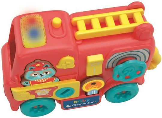 Baby Clementoni Превозно Средство Baby Fire Engine с Музика за 18+ Месеца