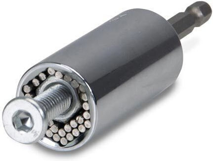 Magnetisch Nuss Sechskant mit Vierkant-Antrieb 1/2" 1Stück