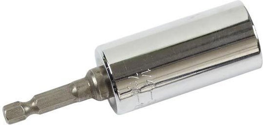 Magnetisch Nuss Sechskant mit Vierkant-Antrieb 1/2" 1Stück