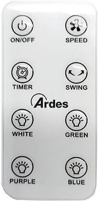 Ardes Ardes Bladeless Fan 60W with Remote Control White
