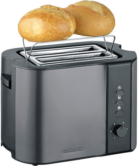 Severin Тостер Двуместна 800W Inox