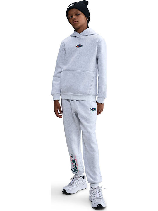 Kids Sweatshirt with Hood and Pockets Grey K Nsw Club
