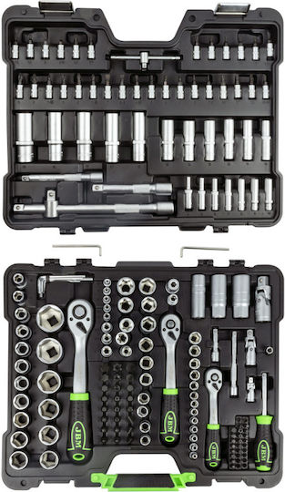 JBM Set Ratchet 1\2" & 1\4" & 3\8" 179pcs
