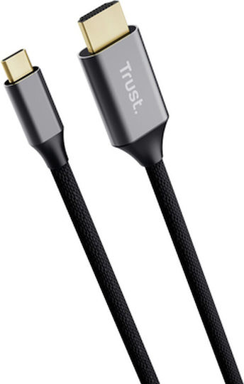 Trust Кабел HDMI мъжки - HDMI мъжки 2м Черен