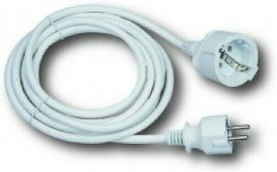 Entac ESECG1.0-5 1 Platz mit Kabel 5m Durchmesser 3 x 1.5mm² Weiß
