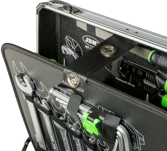 JBM Werkzeugkoffer mit 159 Werkzeugsatz für Elektriker