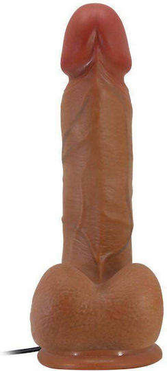 Baile Beautiful Bahamut Vibrating Dildo Realistic Vibrator Beige