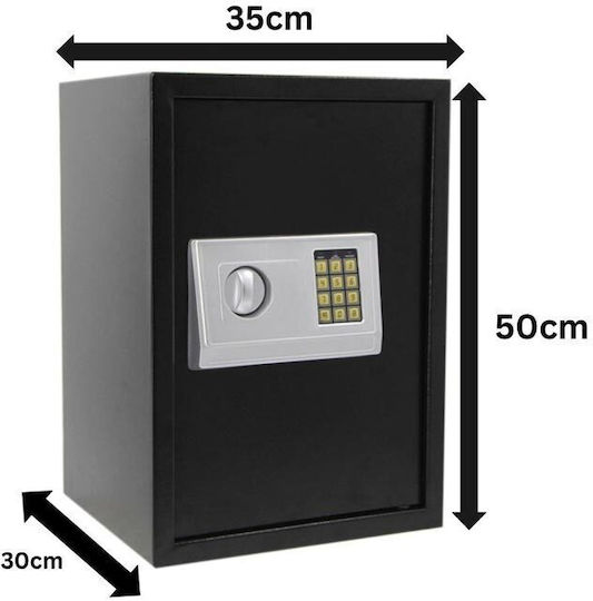 Safe with Digital Lock L30xW35xH50cm