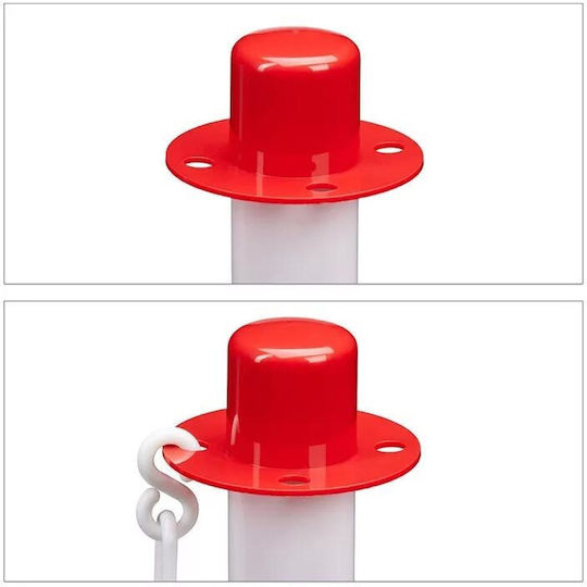 Plastic Traffic Column in Beige Colour