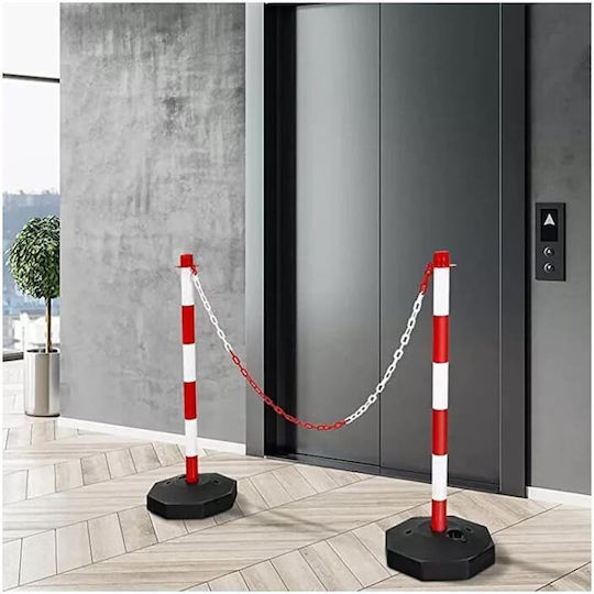 Plastic Traffic Column in Beige Colour