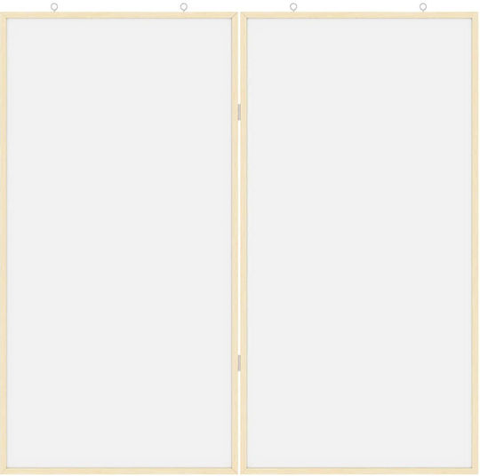 Μαγνητικός Λευκός Πίνακας Λευκό 100 X 1.4 X 100 Εκ 42015927