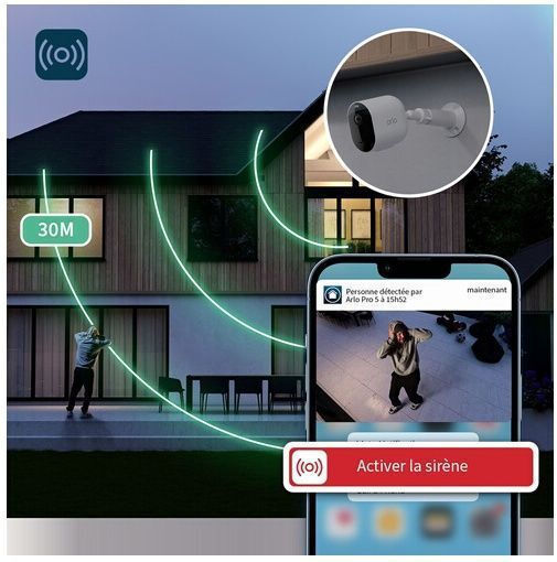 Arlo Pro 5 4 Wireless IP Cameras Surveillance System 3MP VMC4460P 200EUS