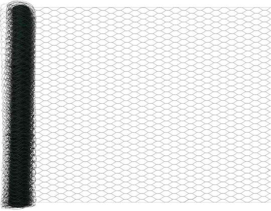 vidaXL Drahtgeflecht mit PVC-Beschichtung Elektrische Gitarren Grün 1.4x25m