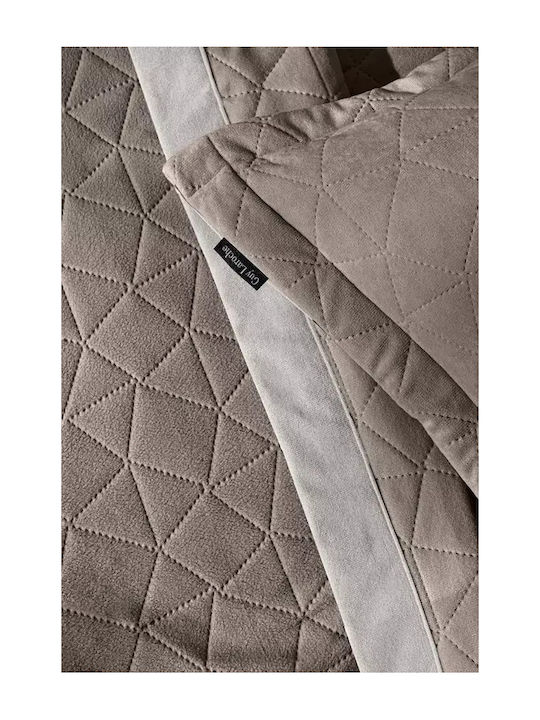 Four-Seater Sofa Throw 170x350 + Pillowcase Guy Laroche Avalon Puro 170x350