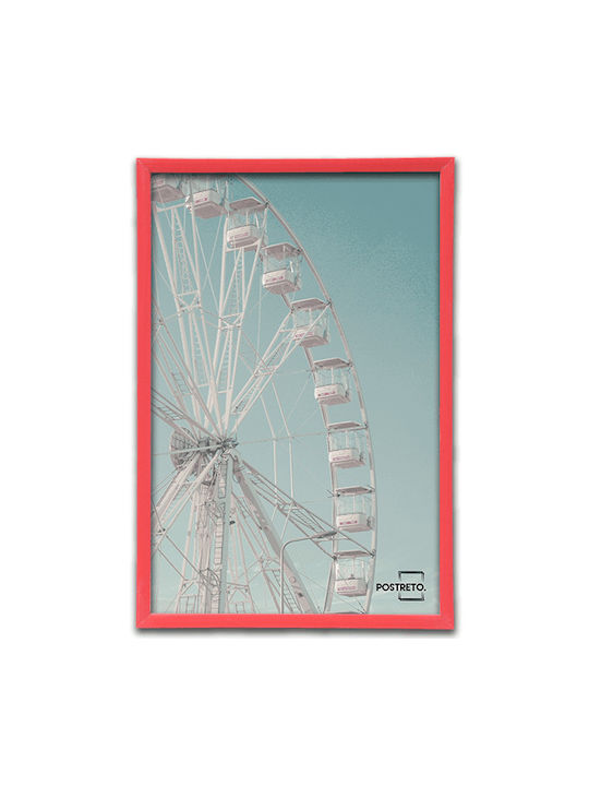 Plastic Photo Frame Rose Red 2 TPF 000321015 W