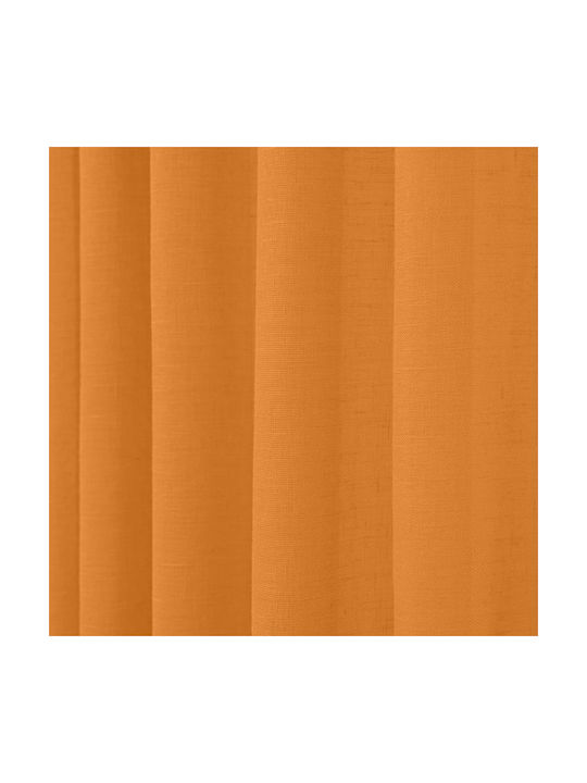 Lino Home Перде с Плик с Писалка 1010 Оранжево 295x300см