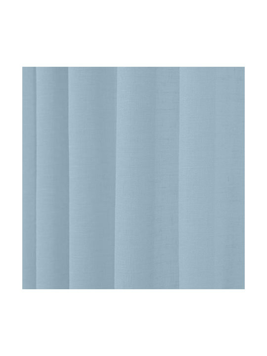 Lino Home Пердета И Завеси С Плик С Писалка 1010 Светлосини 295x300см