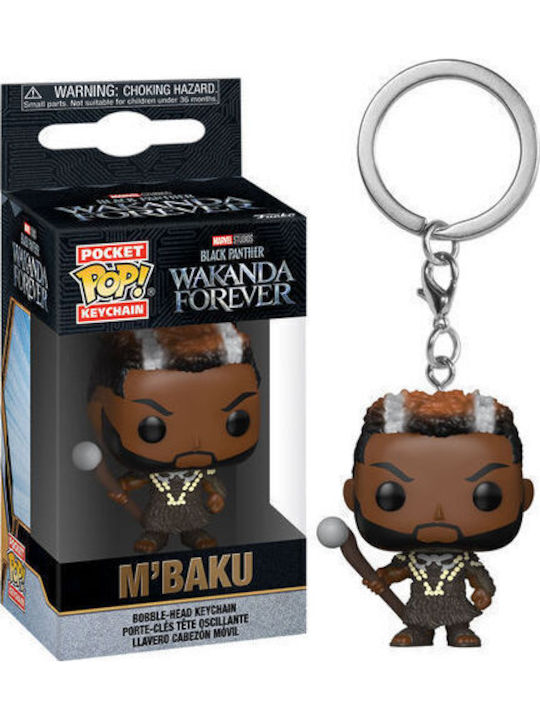 Funko Pocket Pop! Keychain Marvel: Black Panther - M'Baku Bobble-Head
