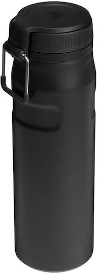 Stanley AeroLight IceFlow Μπουκάλι Θερμός Ανοξείδωτο 700ml Black 2.0