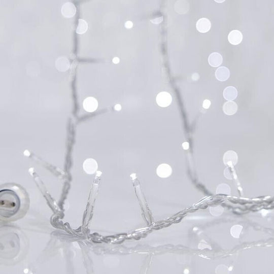 LED Weihnachtsbeleuchtung in Weiß in Reihe LED Weihnachtsbeleuchtung in Weiß in Reihe