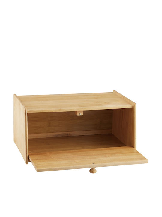 Klausberg Bread Box made of Bamboo Brown 39.5x24.5x18cm