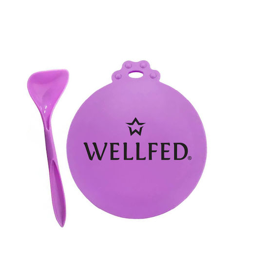 Wellfed Deckel für Konservendosen Löffel Rosa