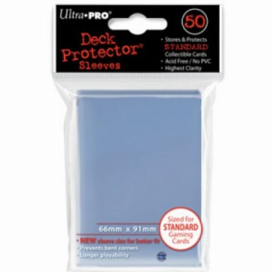 Ultra Pro Ръкави за Карти Deck Protector Стандартен Размер 50 Броя Прозрачни
