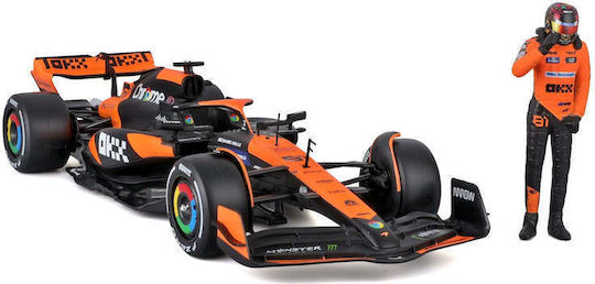 Mεταλλικο Αυτοκινητο Burago 1 24 Mclaren F1 Mcl38 Team Mclaren N 81 Season 2024 Oscar Piastri Pilot 18-28040