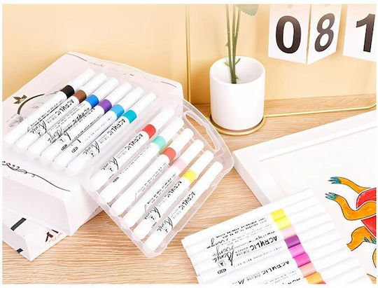 Neon Drawing Markers Set 12pcs
