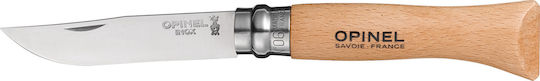 Opinel Cuțit de Buzunar No.06 Beech
