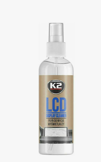 K2 Curățător de ecran Curățitor pentru ecran LCD cu șervețel 250ml 1buc